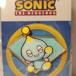 Sonic The Hedgehog Chao Golden Series Enamel Pin Full Color Official Seg…